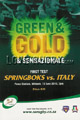 South Africa v Italy 2010 rugby  Programmes